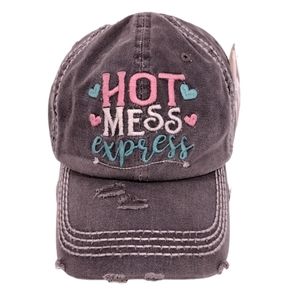 Hot Mess Express Distressed Cap